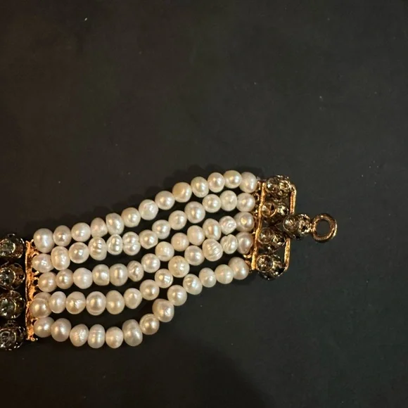 Mother-of-Pearl Round chokers 2 - Picture 7 of 7